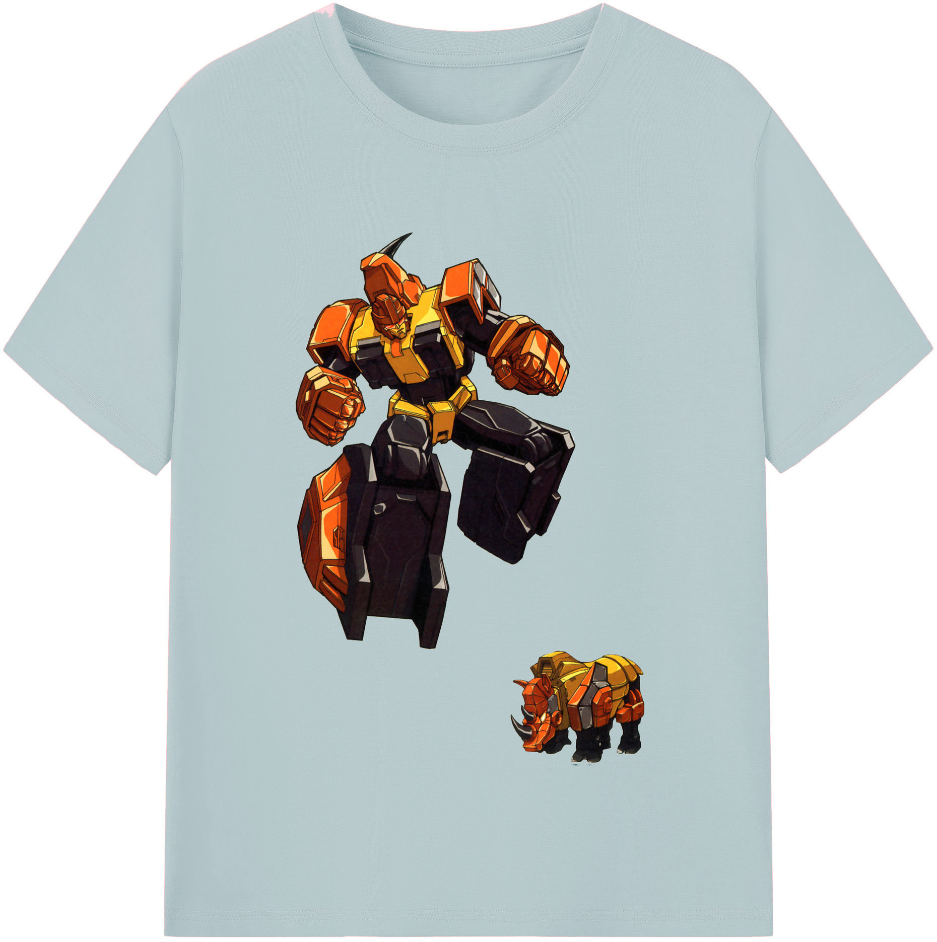 （画像用）  綿100％半袖Tシャツ（フロントプリント）